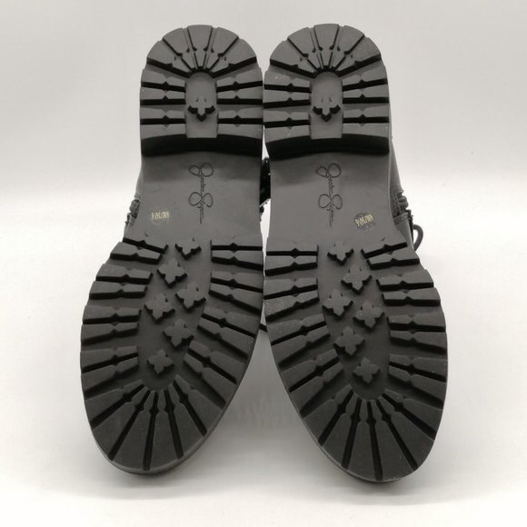 Jessica Simpson Black Combat Boots - Picture 4 of 11